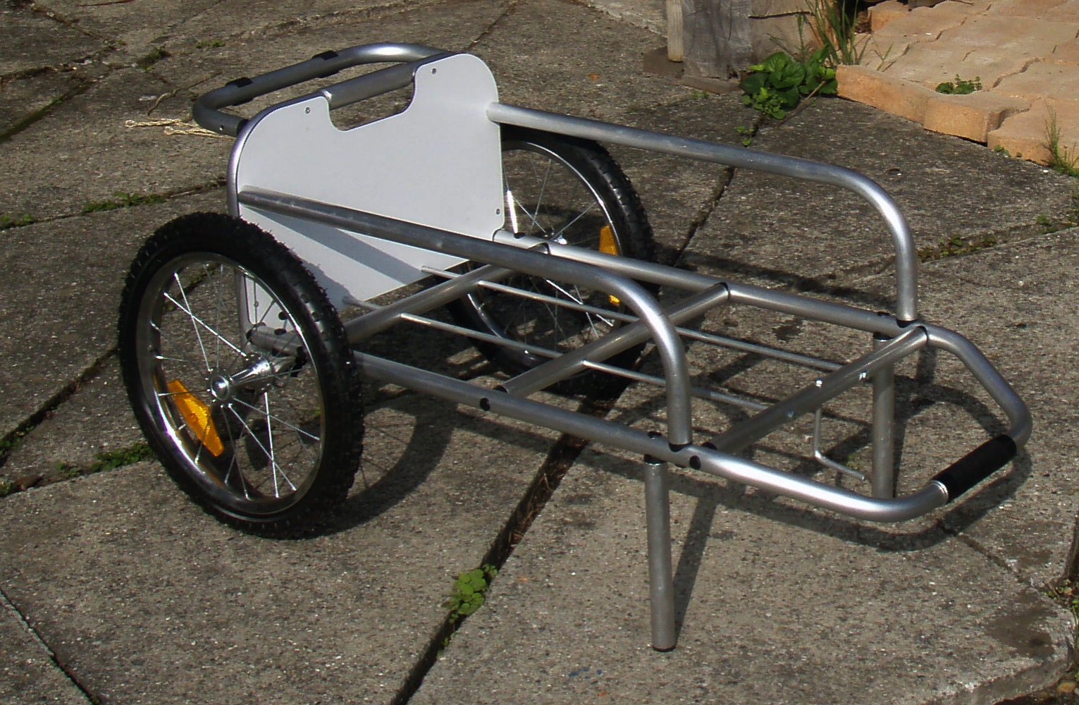 Chariot Pliable Tout Terrain CAO - Capacité 80 Kg, Toile Déperlante, Dimensions 89x49x101 Cm (pliée 51x17,5x73 Cm)